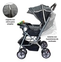 CARRIOLA PARA BEBE MOD. H-B GRIS · foto 3