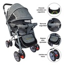 CARRIOLA PARA BEBE MOD. H-B GRIS · foto 4
