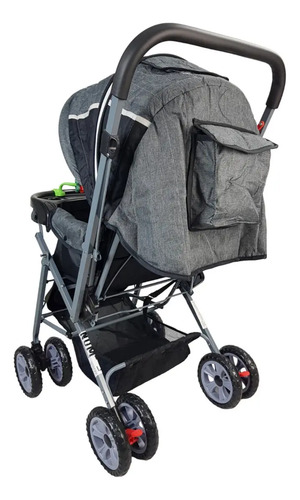 CARRIOLA PARA BEBE MOD. H-B GRIS · foto 7