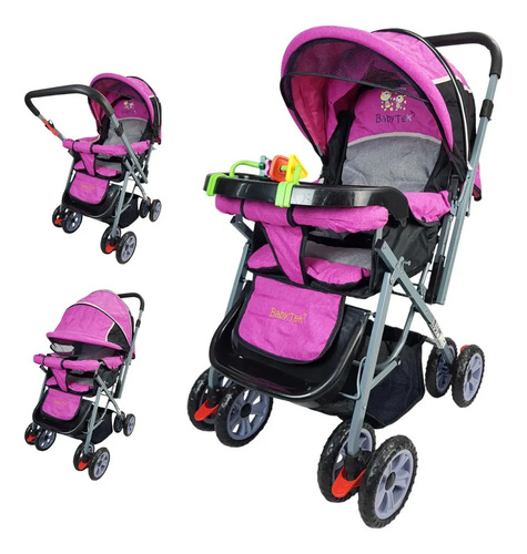 CARRIOLA PARA BEBE MOD. H-B ROSA · foto 2