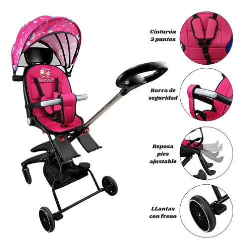 CARRIOLA PARA BEBE MOD. H-A ROSA · foto 3