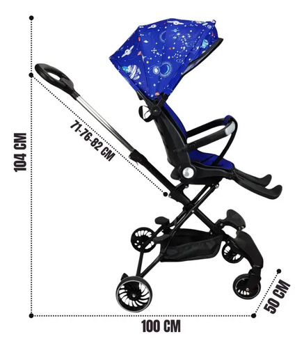 CARRIOLA PARA BEBE MOD. H-A AZUL · foto 6