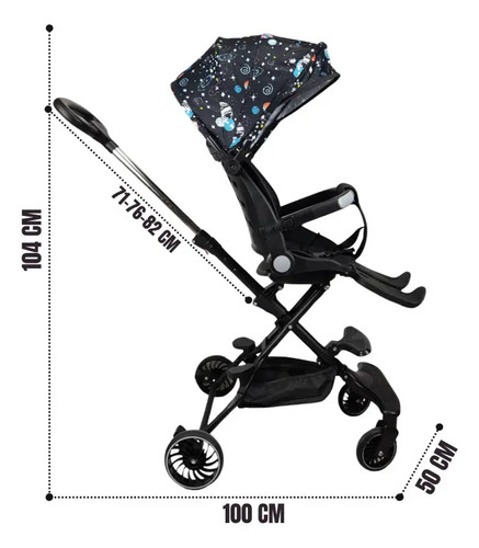 CARRIOLA PARA BEBE MOD. H-A NEGRO · foto 5