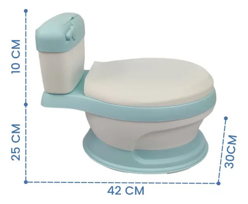 BAÑITO MOD. TEK-FG342 AZUL · foto 6
