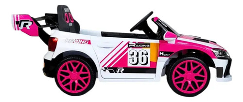 CARRO MONTABLE ELECTRICO CON CONTROL REMOTO ROSA · foto 5