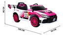 CARRO MONTABLE ELECTRICO CON CONTROL REMOTO ROSA · foto 6