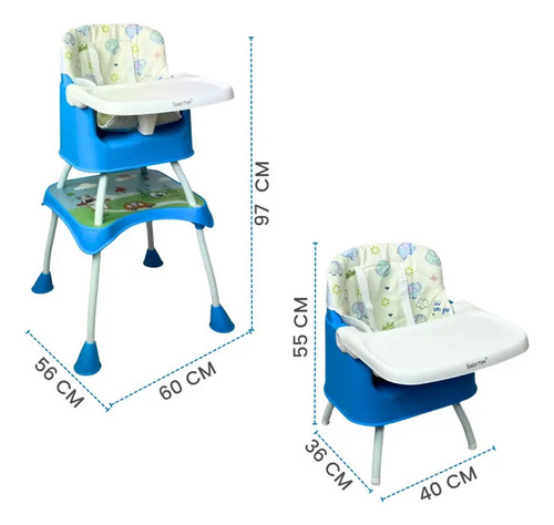 SILLA PERIQUERA AZUL · foto 5