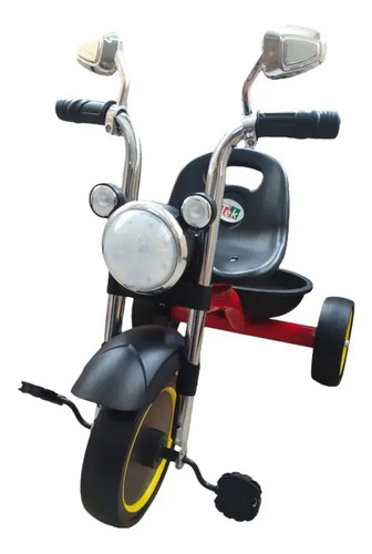 Triciclo tipo Moto faro con luz y sonido ROJO · foto 2