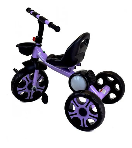 TRICICLO MOD.JET-050 CON BASTÓN MORADO · foto 6