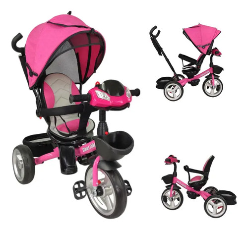 TRICICLO NUEVO MODELO ROSA · foto 2