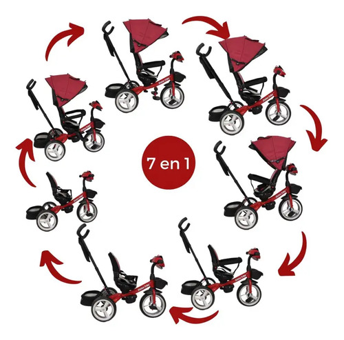 TRICICLO NUEVO MODELO ROJO · foto 3