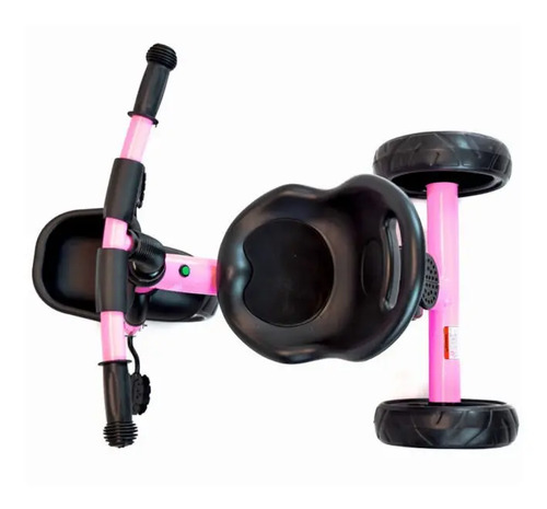 TRICICLO MOD.JET-050 CON BASTÓN ROSA · foto 7