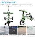 TRICICLO PLEGABLE NUEVO MODELO VERDE · foto 6