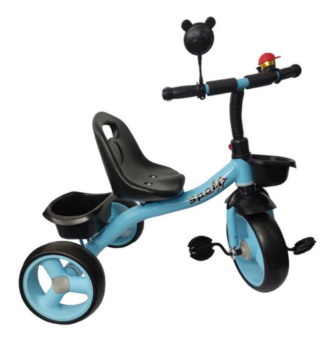 TRICICLO ECONOMICO ESPEJO Y TIMBRE AZUL · foto 3