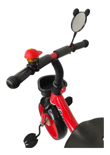TRICICLO ECONOMICO ESPEJO Y TIMBRE ROJO · foto 4