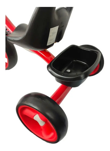 TRICICLO ECONOMICO ESPEJO Y TIMBRE ROJO · foto 5