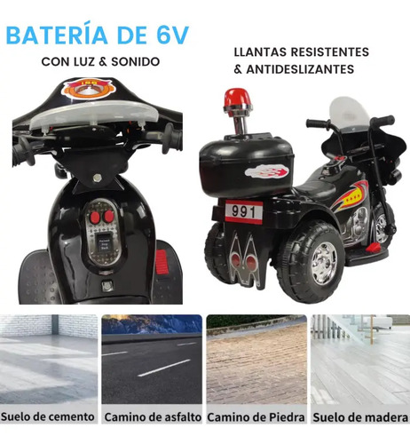 MOTO ELECTRICA NVO. MODELO NEGRO · foto 4