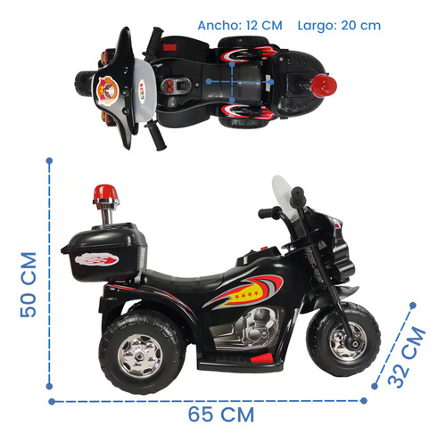 MOTO ELECTRICA NVO. MODELO NEGRO · foto 5