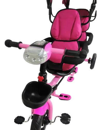 TRICICLO DOBLE NVO MODELO ROSA · foto 9