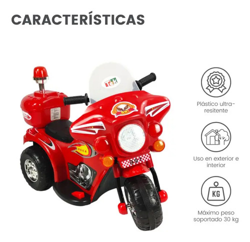 MOTO ELECTRICA NVO. MODELO ROJO · foto 8