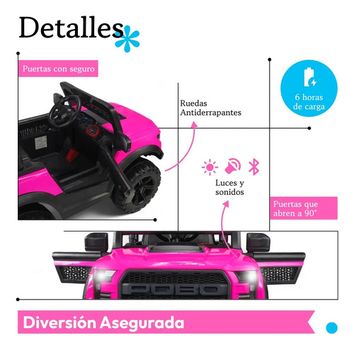 MONTABLE ELECTRICO TEK-999 ROSA · foto 4