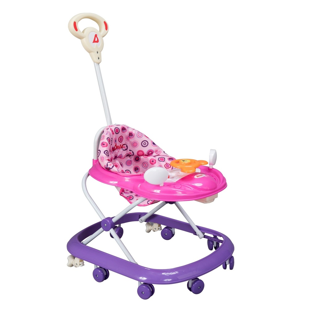ANDADERA PLAY ROSA CON MORADO