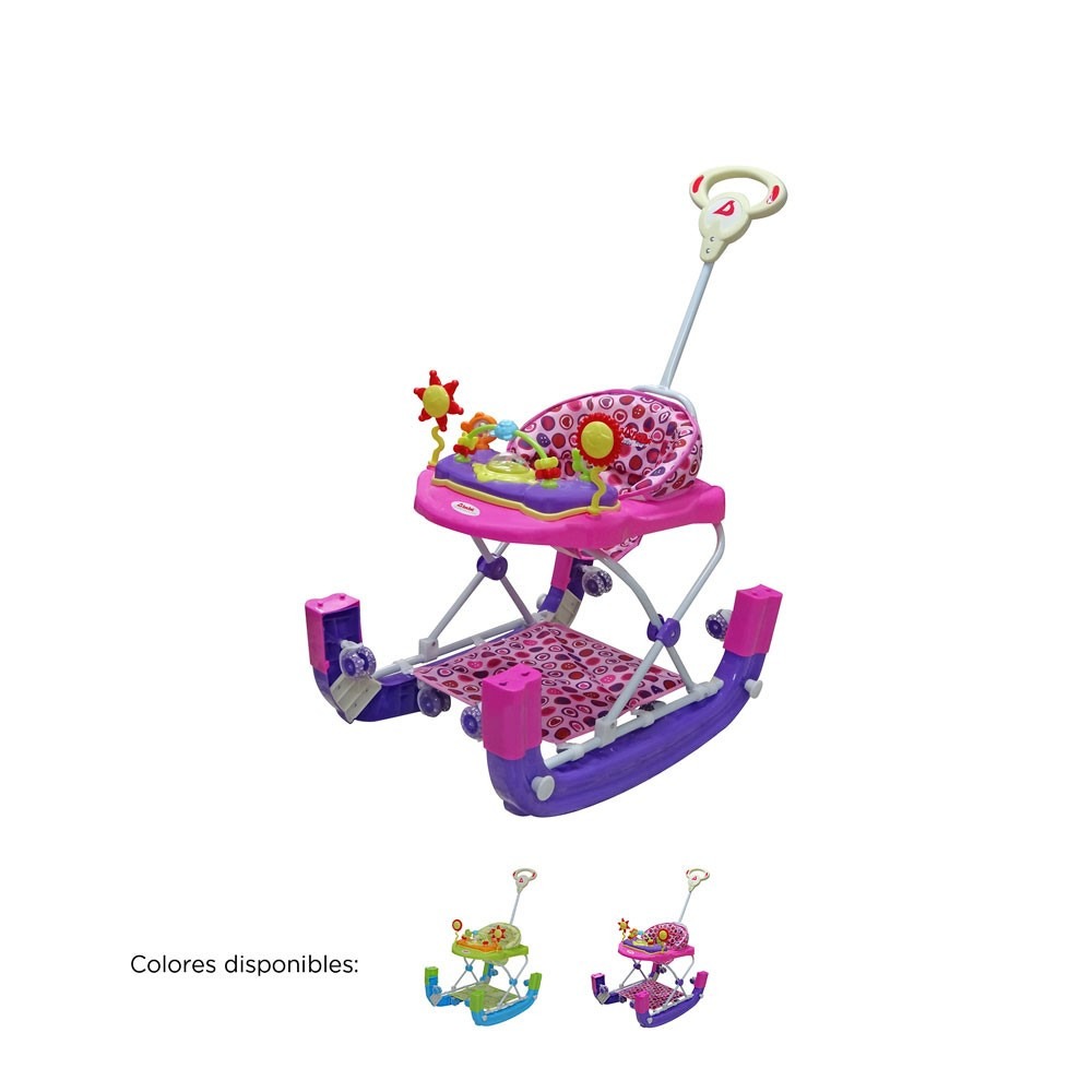 ANDADERA MECEDORA SUNSHINE ROSA