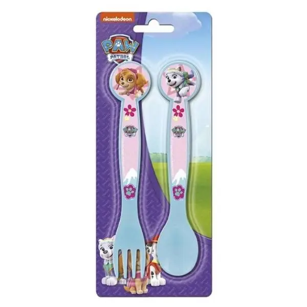 PP CURTLERY SET PAW PATROL GIRL
