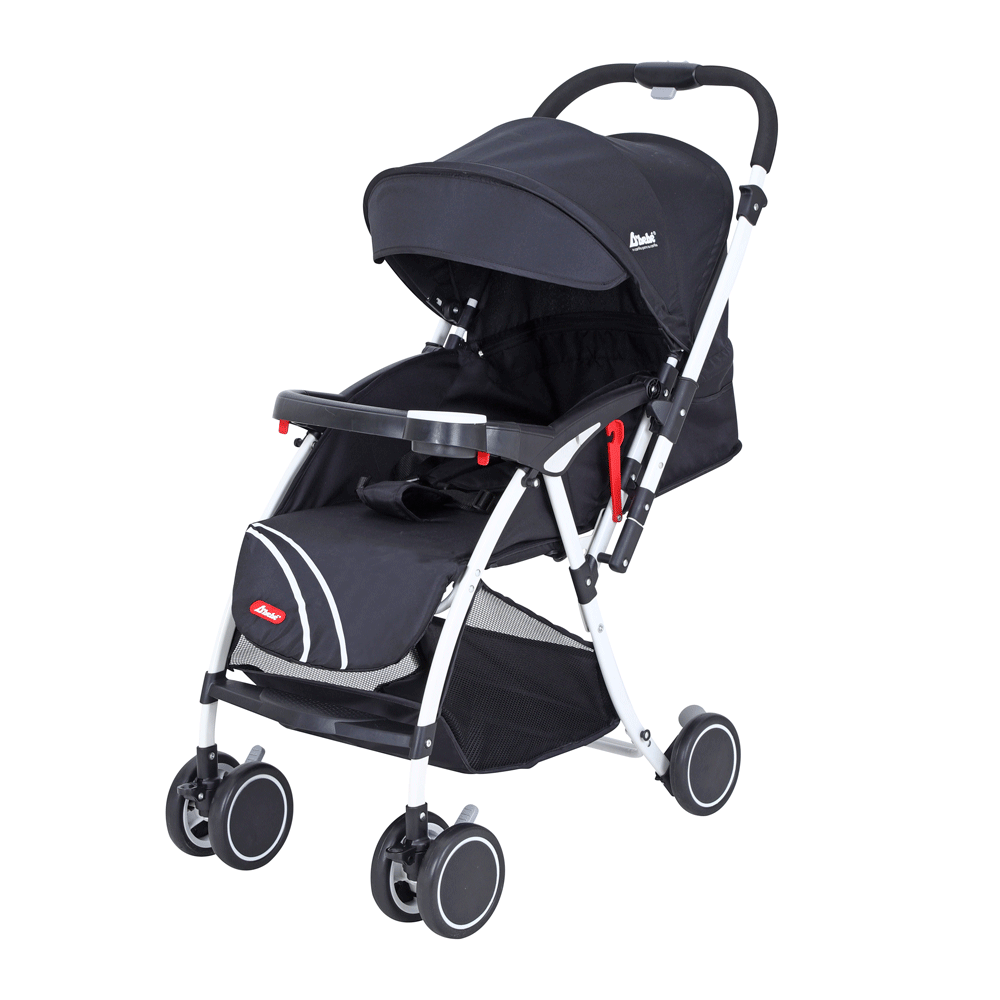 Carriola Reversible Lu Baby Negra