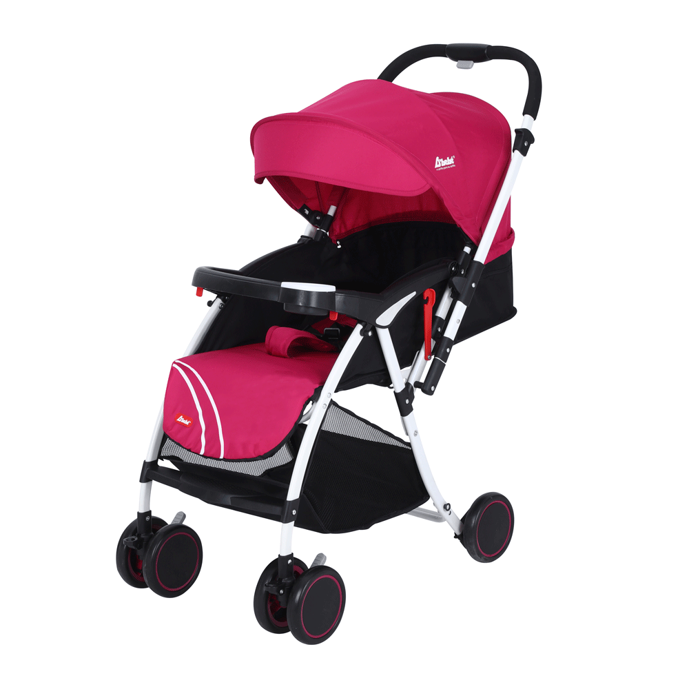 Carriola Reversible Lu Baby Rosa