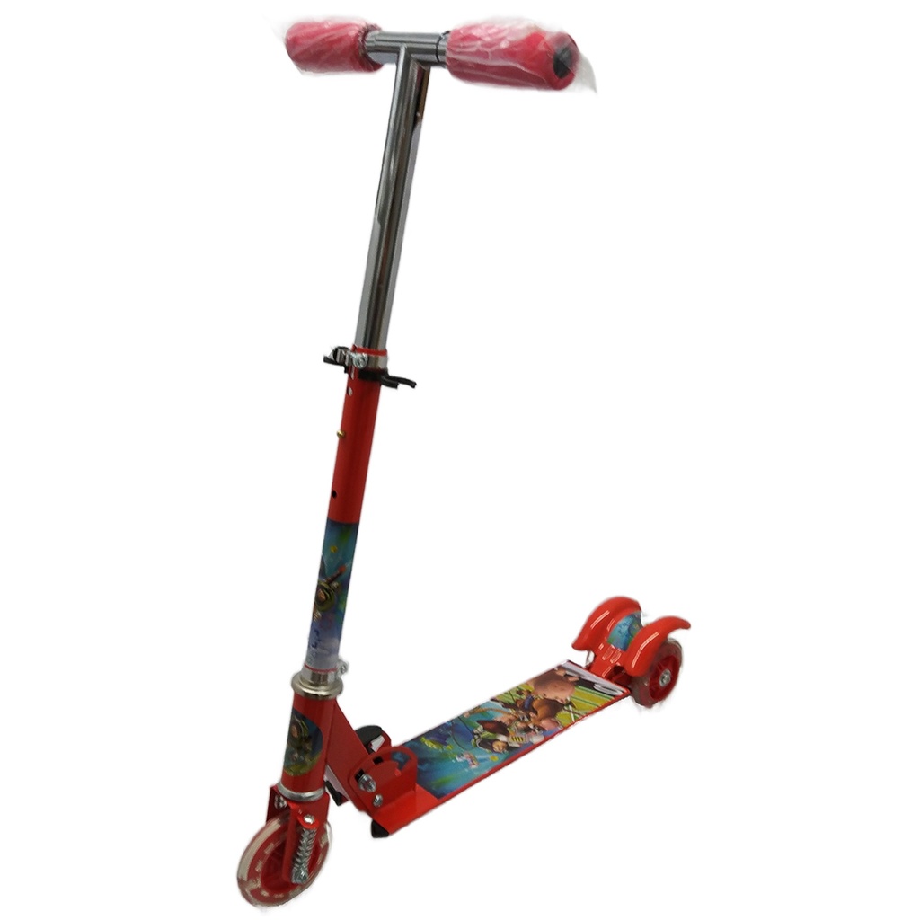 Scooter Patin Del Diablo Toy Story 3 Ruedas Con Luz