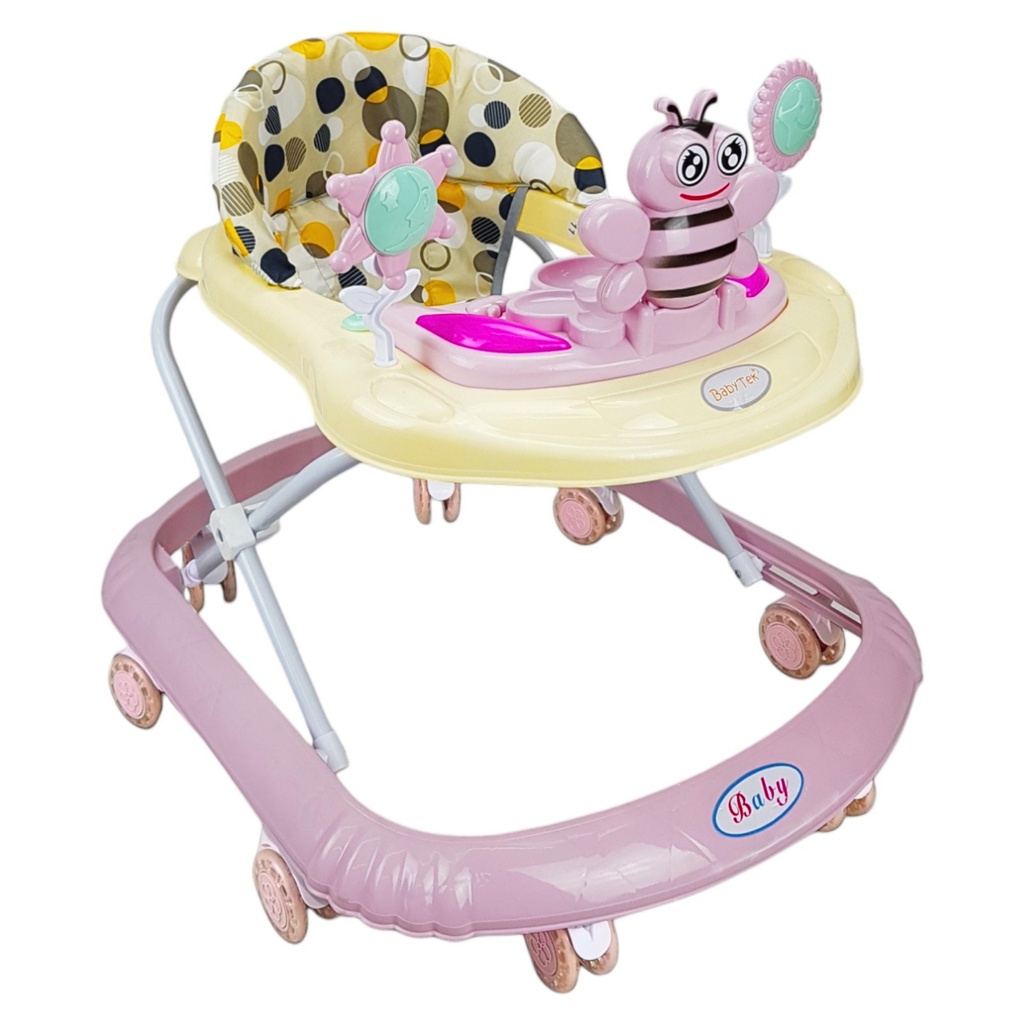 ANDADERA MOD. TEK-105 ABEJORRO ROSA