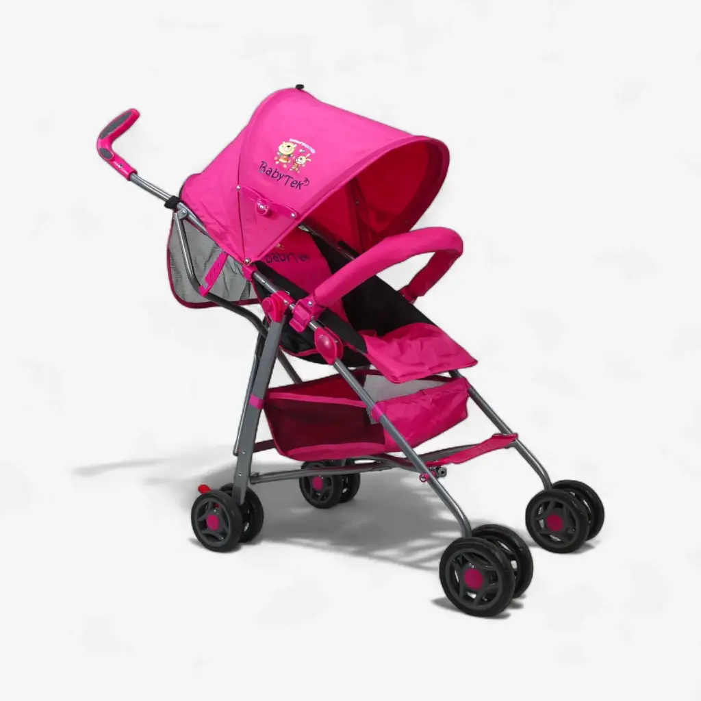 CARRIOLA PARA BEBE MOD. 502B ROSA