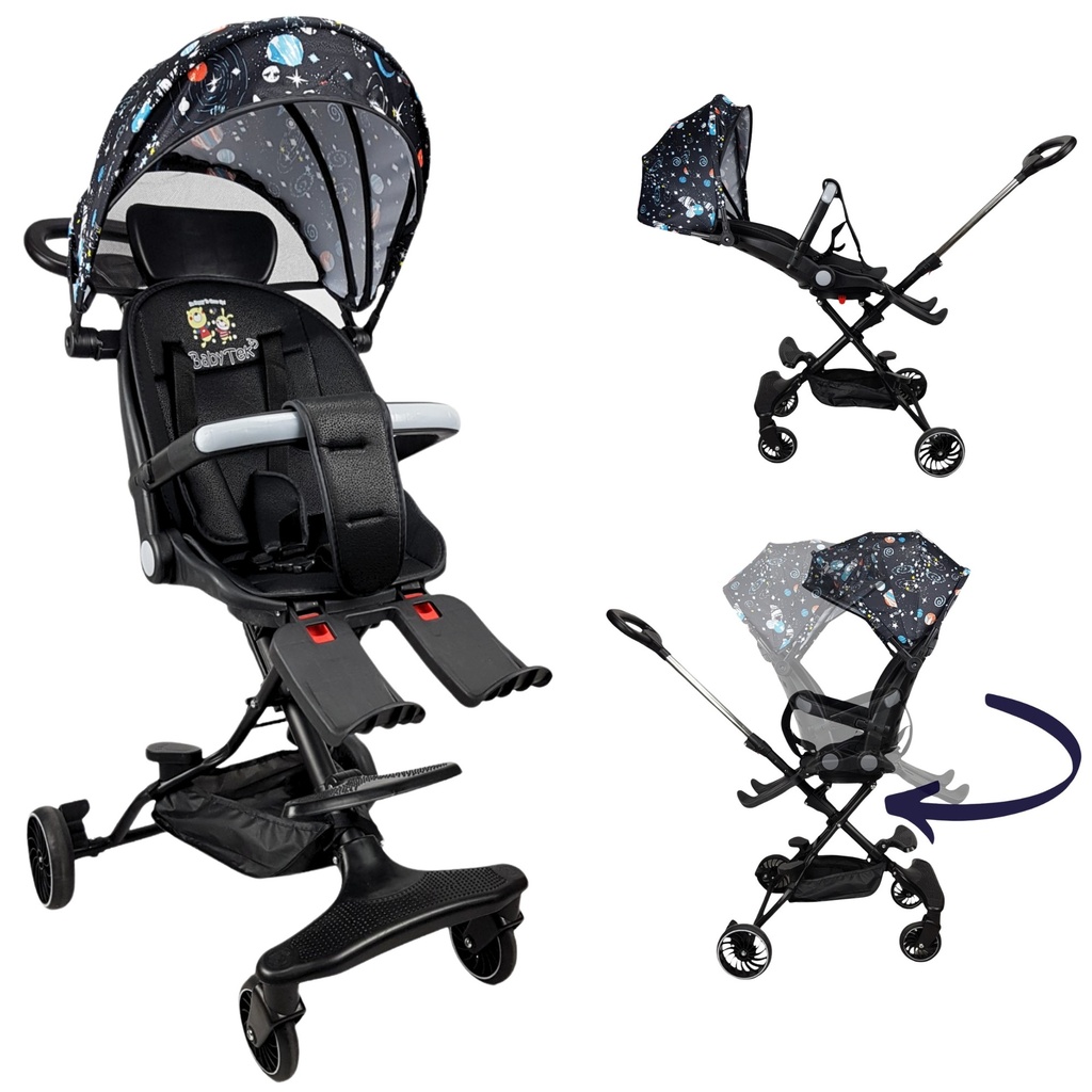 CARRIOLA PARA BEBE MOD. H-A NEGRO