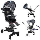 CARRIOLA PARA BEBE MOD. H-A NEGRO