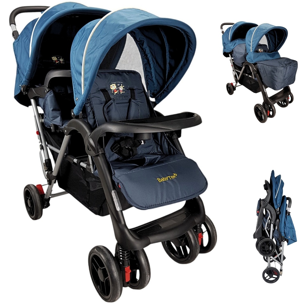 CARRIOLA PARA BEBE MOD. P-A AZUL