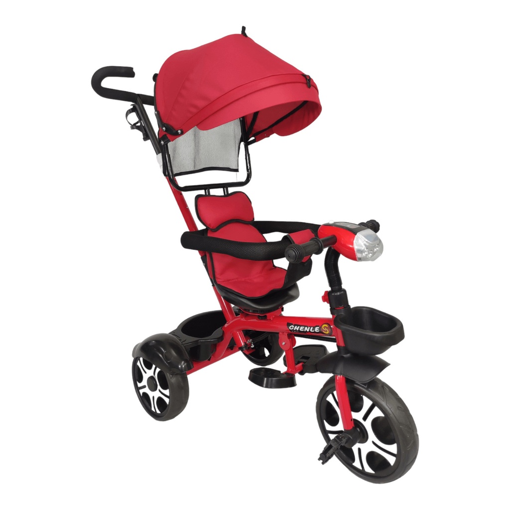 JetC0029 Triciclo nuevo modelo ROJO