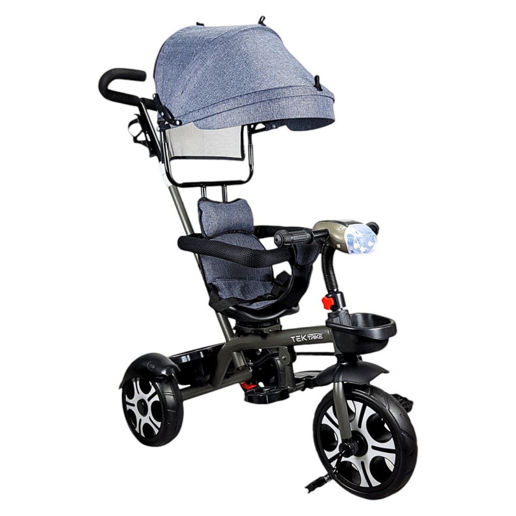 JetC0029 Triciclo nuevo modelo GRIS