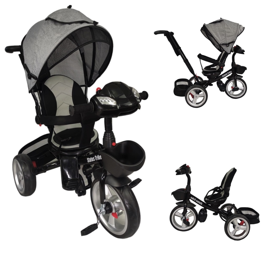 TRICICLO NUEVO MODELO GRIS