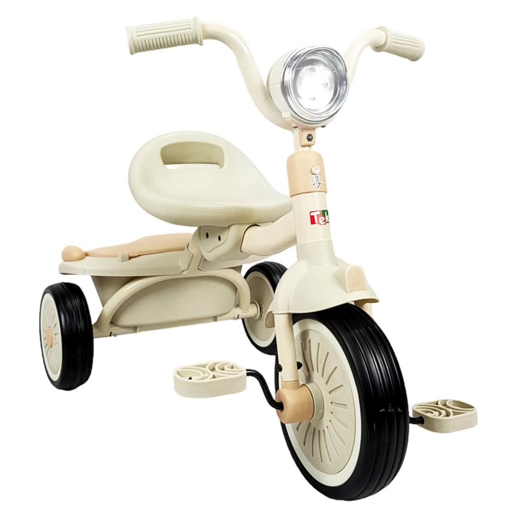 TEK-5028 Triciclo nuevo modelo BEIGE