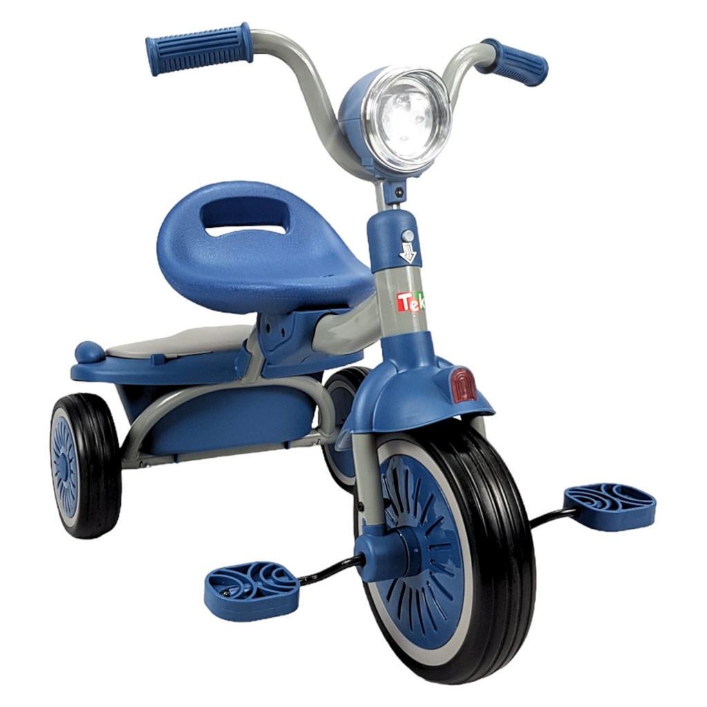 TEK-5028 Triciclo nuevo modelo AZUL