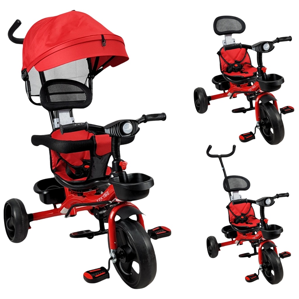 TRICICLO MOD. JE-TC0026 ROJO