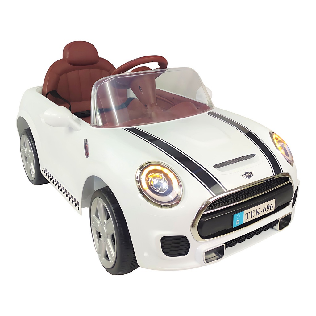 CARRO ELECTRICO MOD. TEK-696 BLANCO