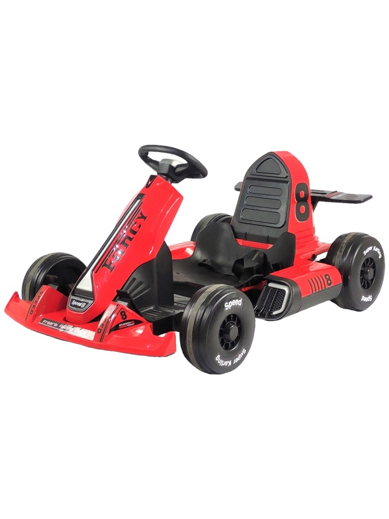 GO KART ELECTRICO ROJO