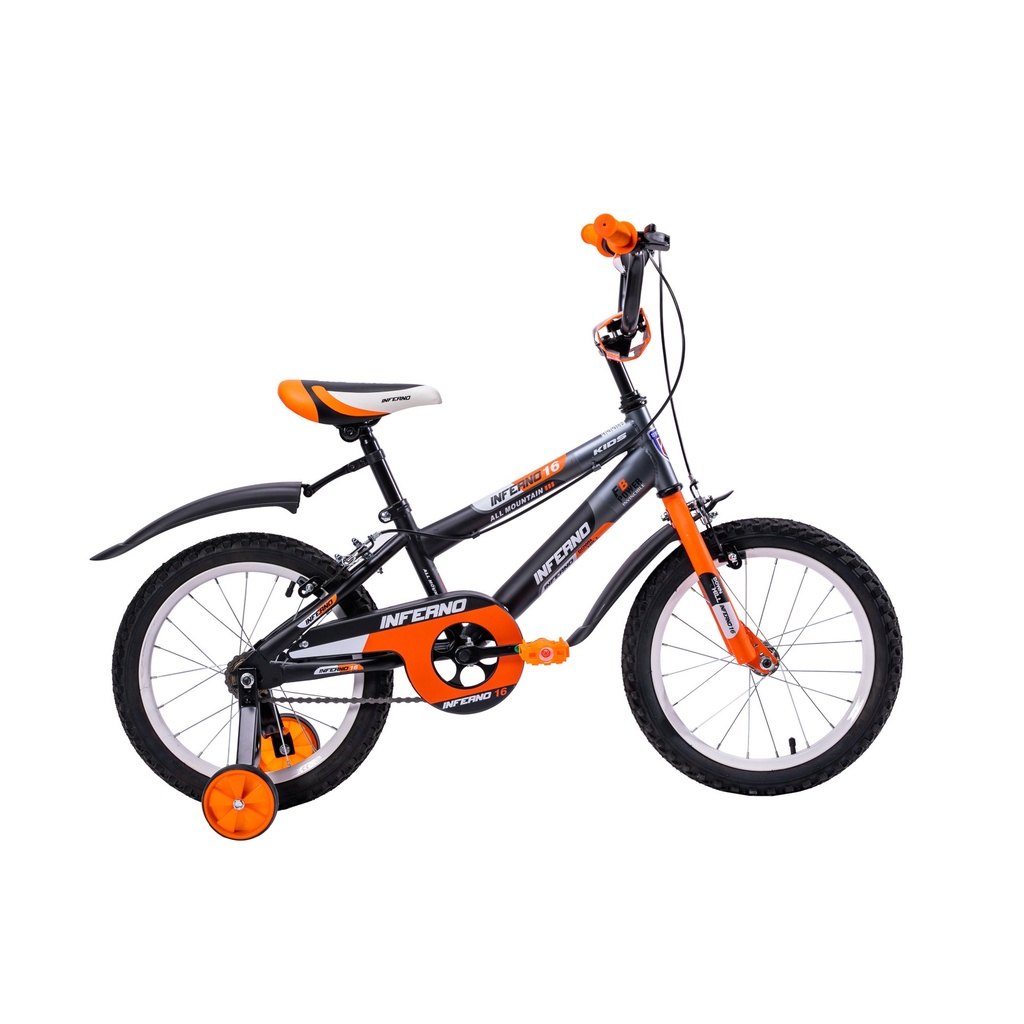 BICICLETA R0-16 NARANJA