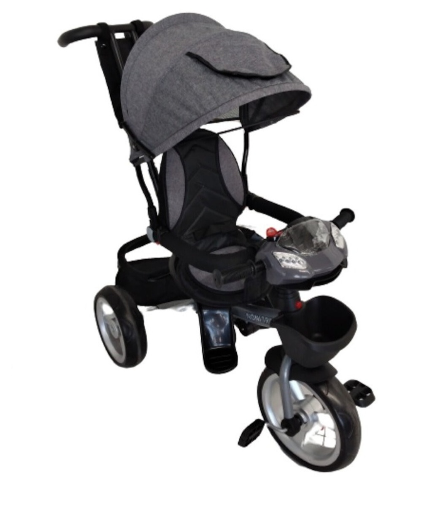 TRICICLO MUSICAL CON LUZ GRIS