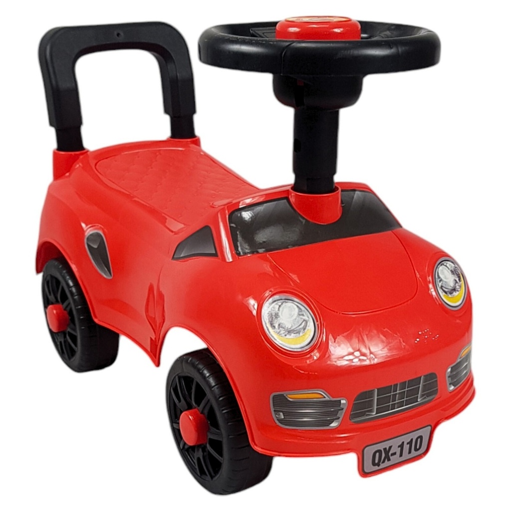 JUGUETE MONTABLE DE 4 RUEDAS ROJO