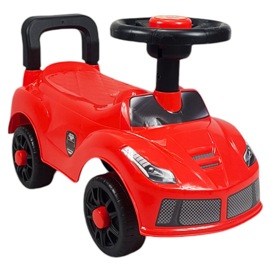 JUGUETE MONTABLE DE 4 RUEDAS ROJO