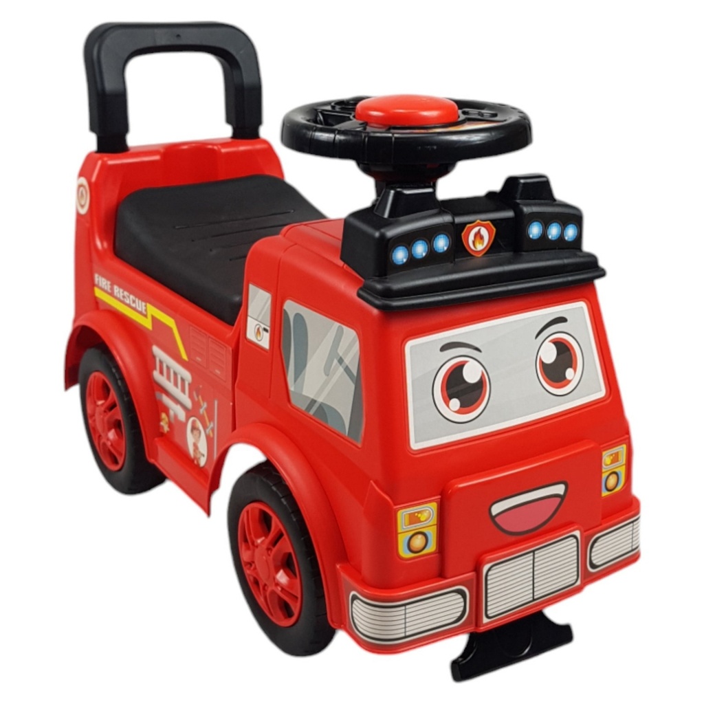 JUGUETE MONTABLE DE 4 RUEDAS ROJO