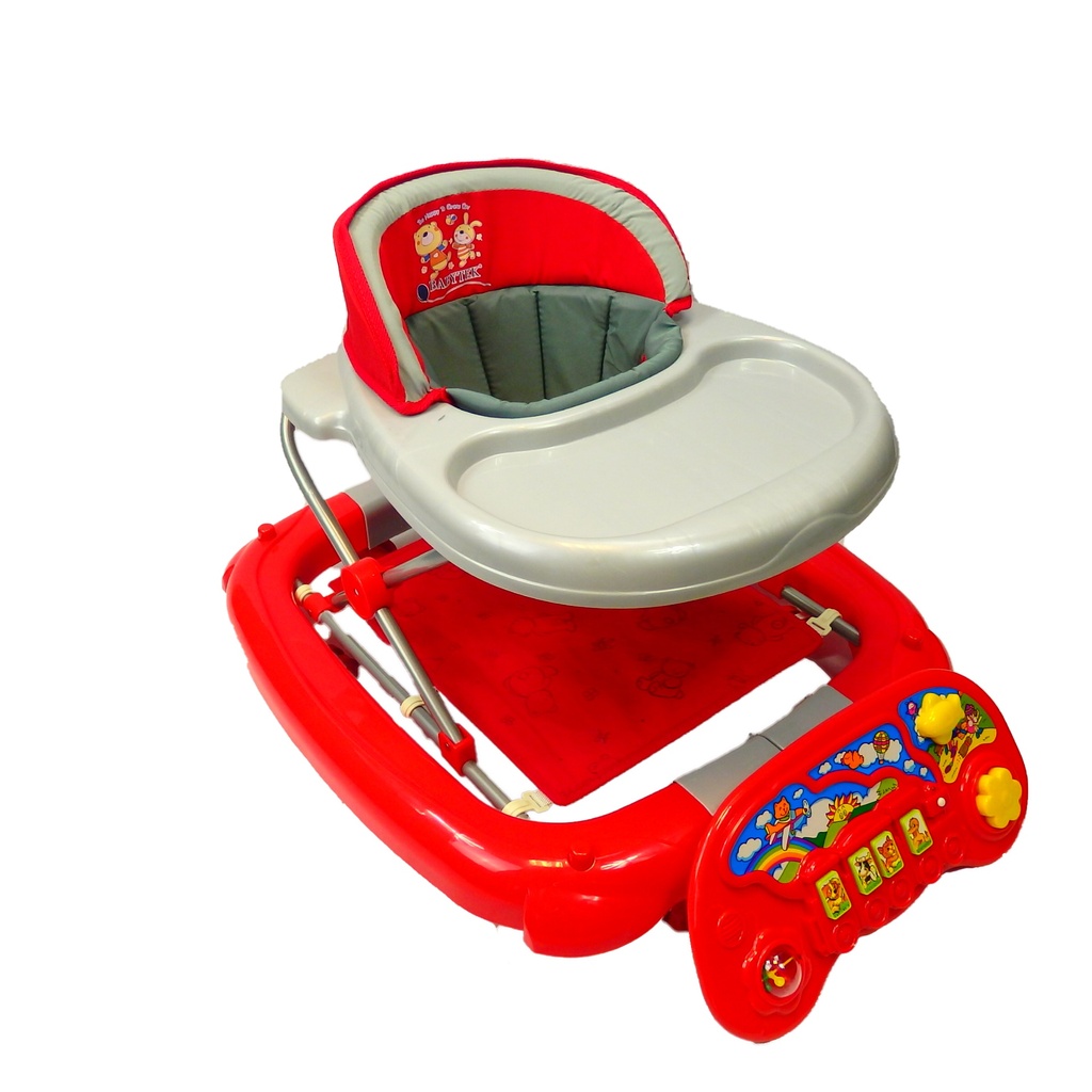 ANDADERA DE LUJO MOD.T-1079H TREN ROJO